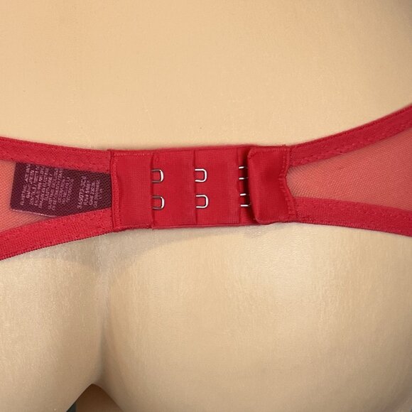 Victoria's Secret Red Lace Garter Belt with Zipper Size XS/S - Picture 7 of 16